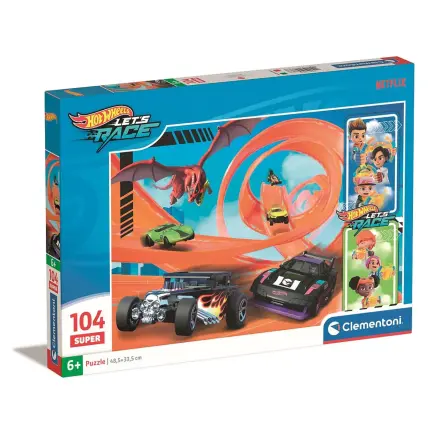 Hot Wheels puzzle 104 dílků fotografii produktu