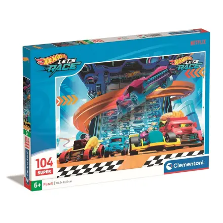 Hot Wheels puzzle 104 dílků fotografii produktu