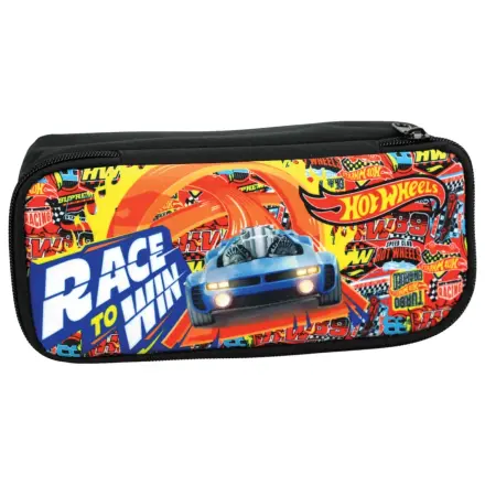 Hot Wheels Race to Win dvoukomorový penál 23,5 cm fotografii produktu