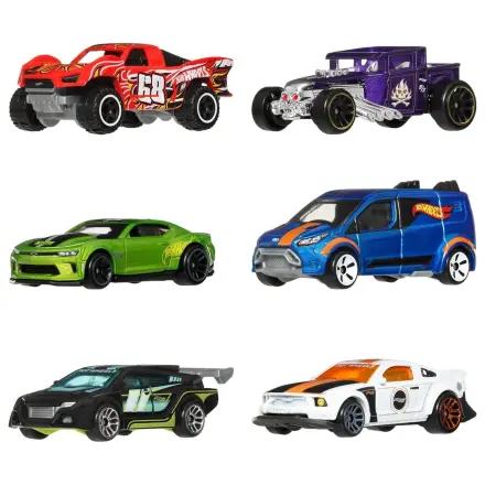 Hot Wheels Silver Series Die-Cast vozidlo 6 balení 1/64 Legends fotografii produktu