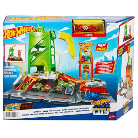 Hot Wheels Super dobíjecí palivová stanice termékfotója