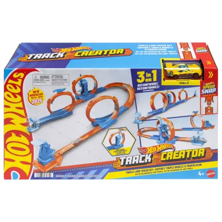 Hot Wheels Triple Loop rychlostní sada fotografii produktu
