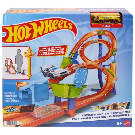 Hot Wheels Vertikální osmičková skokanská hrací sada fotografii produktu