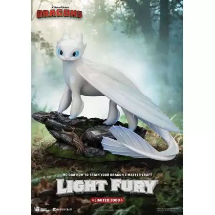 How To Train Your Dragon 3 Master Craft Statue Light Fury 29 cm Socha termékfotója