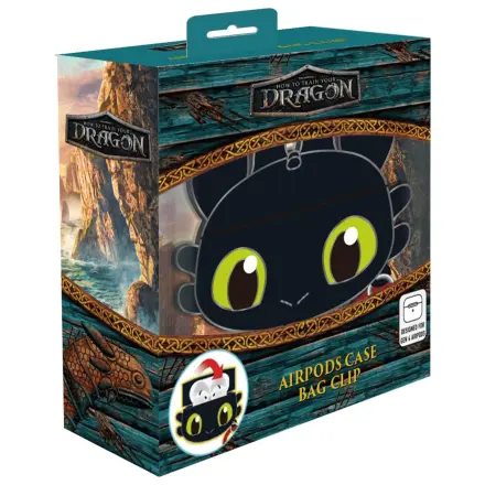 How to Train Your Dragon Toothless 3D Foam AirPods pouzdro s klipem na tašku fotografii produktu