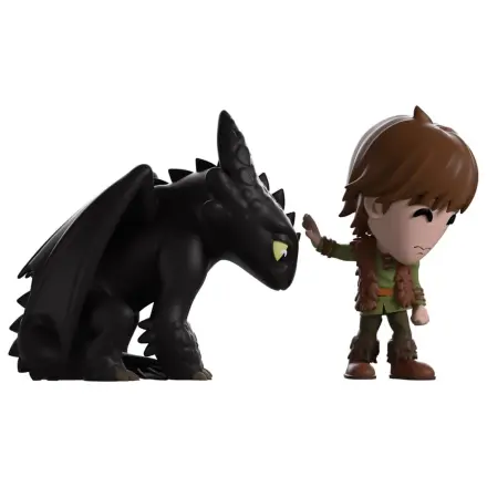 How to Train Your Dragon vinylová figurka Meeting Toothless 11 cm fotografii produktu