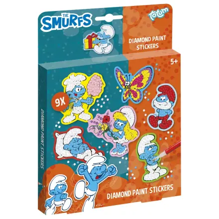 The Smurfs Happy Diamond Dotz Sticker, 9 kusů fotografii produktu