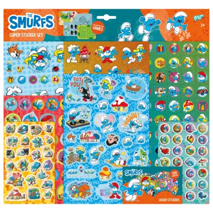 The Smurfs Happy Super sada nálepek fotografii produktu