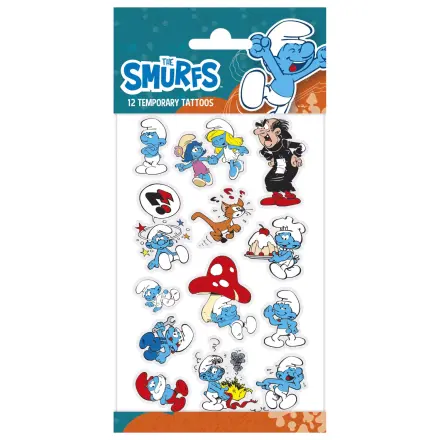 The Smurfs Laugh Tattoo 12dílný fotografii produktu