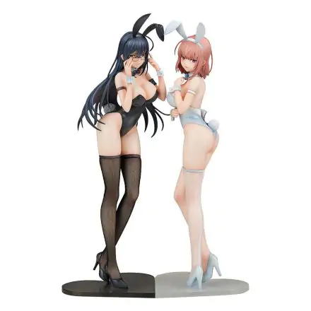 Ikomochi Originální Figurky Postav 1/6 Černá Králičice Aoi & Bílá Králičice Natsume 30 - 31 cm termékfotója