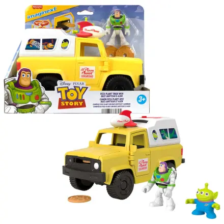 Imaginext Disney Pixar Toy Story Pizza Planet náklaďák + figurky Buzz Lightyear a Alien fotografii produktu