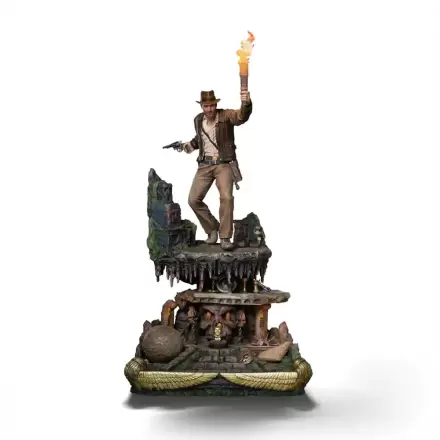 Indiana Jones Art Scale Deluxe Statue 1/10 Indiana Jones 40 cm Socha fotografii produktu