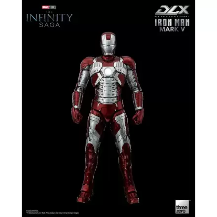 Infinity Saga DLX akční figurka 1/12 Iron Man Mark 5 17 cm termékfotója