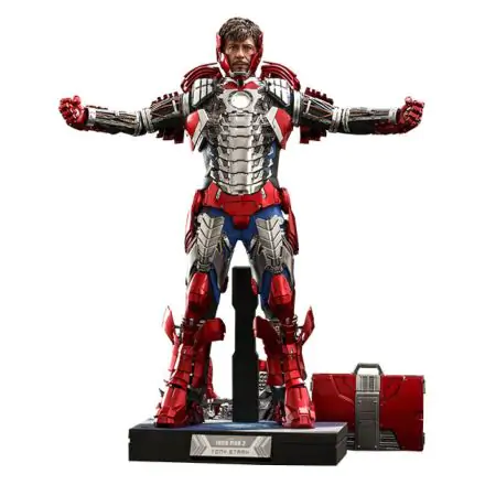 Iron Man 2 Movie Masterpiece akční figurka 1/6 Tony Stark (Mark V Suit Up Version) Deluxe 31 cm fotografii produktu