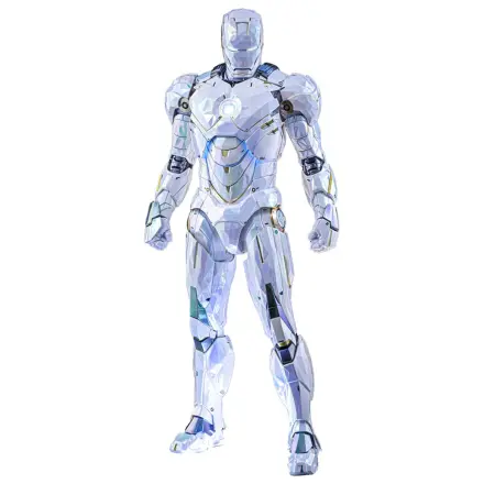 Iron Man 2 Movie Masterpiece tlakově litá akční figurka 1/6 Iron Man Mark IV (Sub-Zero Fractal Armor) Hot Toys Exkluzivní 33 cm fotografii produktu