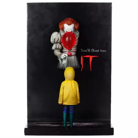 It 2017 Pennywise & Georgie Poster 3D figurka 20 cm termékfotója