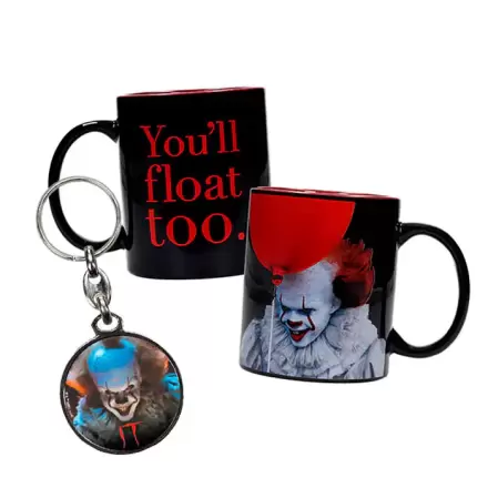 IT Pennywise Hrnek a kovová klíčenka fotografii produktu