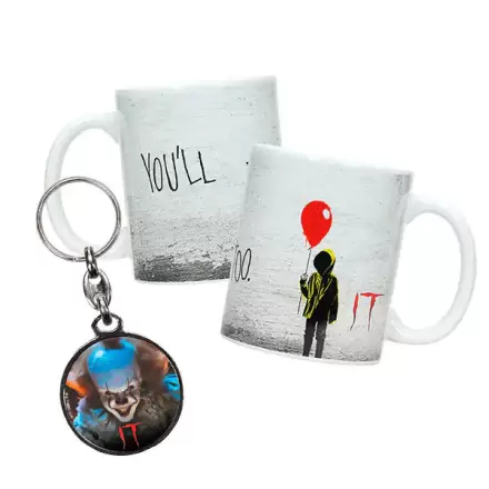 IT Pennywise hrnek a kovová klíčenka fotografii produktu