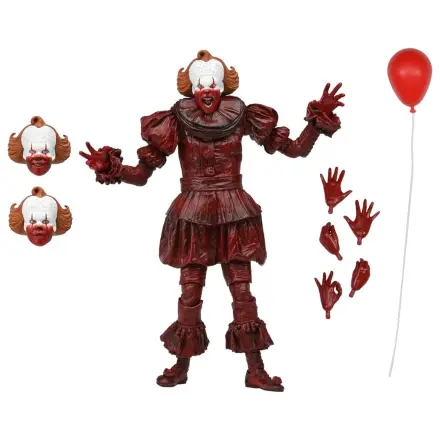 It: Welcome To Derry Akční figurka Blood Pennywise 18 cm fotografii produktu