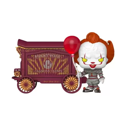 It-Vítejte v Derry Funko POP! Město Vinylová Figurka Pennywise & Vozík 9 cm fotografii produktu