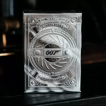 Hrací karty James Bond Silver Edition fotografii produktu