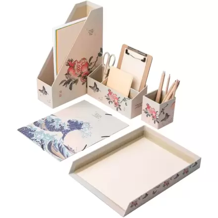 Japonský Art psací stůl organizér fotografii produktu