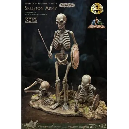 Jason and the Argonauts Gigantická socha z měkkého vinylu Ray Harryhausens Skeleton Army (Children of the Hydra's Teeth) Deluxe Ver. 32 cm fotografii produktu