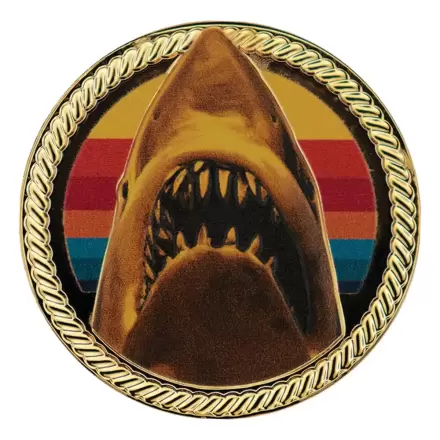 Jaws Sběratelská mince 50. výročí pozlacená 24karátovým zlatem Limited Edition fotografii produktu