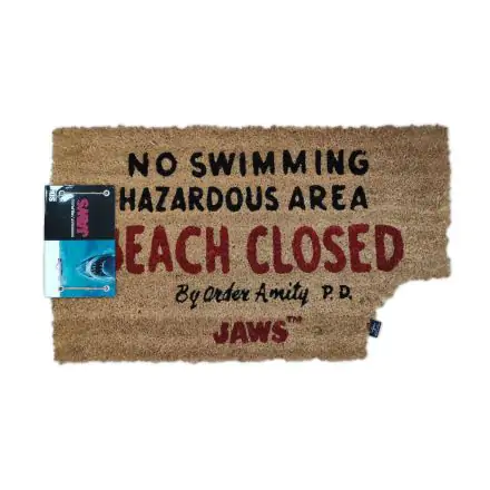 Jaws Doormat Pláž Uzavřena 43 x 72 cm fotografii produktu