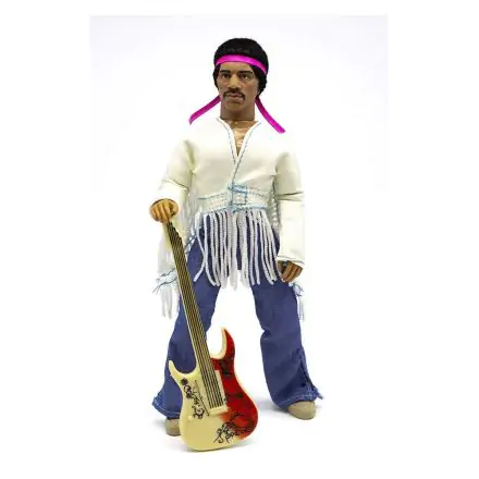 Jimi Hendrix Akční figurka Woodstock Flocked 20 cm termékfotója