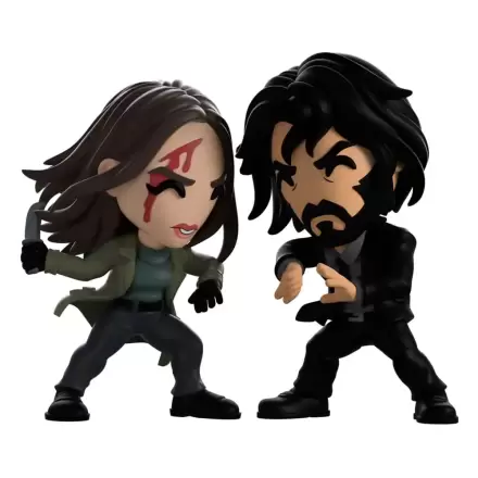 John Wick: Ballerina Vinylové figurky 2-balení Ballerina & John Wick 11 cm fotografii produktu