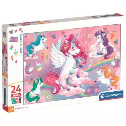 Jolly Unicorns maxi puzzle 24 dílků fotografii produktu