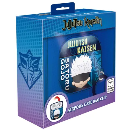 Jujutsu Kaisen Gojo 3D pěnové pouzdro na AirPods s klipem na tašku fotografii produktu
