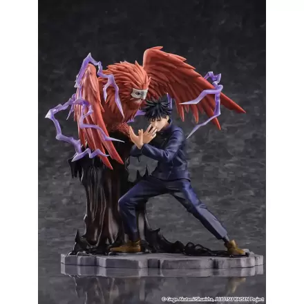 Jujutsu Kaisen SHIBUYA SCRAMBLE FIGURE PVC Socha 1/7 Megumi Fushiguro 28 cm termékfotója