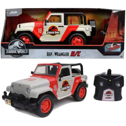 Jurassic Park Jeep Wrangler auto na rádiové ovládání fotografii produktu