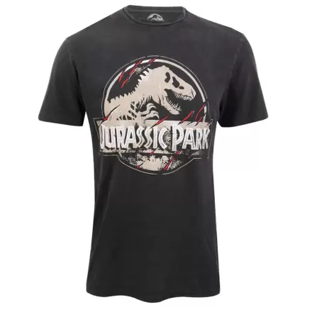 Jurassic Park tričko s poškrábaným logem fotografii produktu