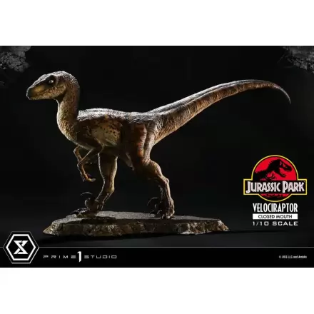 Jurassic Park Prime Collectibles Socha 1/10 Velociraptor Zavřená Tlama 19 cm termékfotója