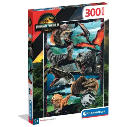 Jurassic World Battle Zone puzzle s 300 dílky fotografii produktu