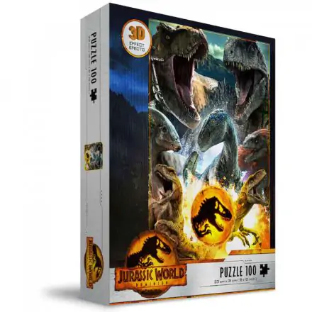 Jurassic World Dinosaurs 3D puzzle 100 dílků fotografii produktu