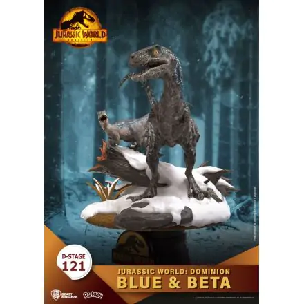 Jurassic World: Dominion D-Stage PVC Diorama Blue & Beta 13 cm fotografii produktu