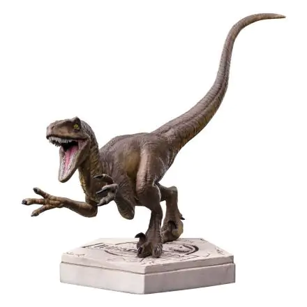 Jurassic World Icons Statue Velociraptor A 9 cm Soška fotografii produktu