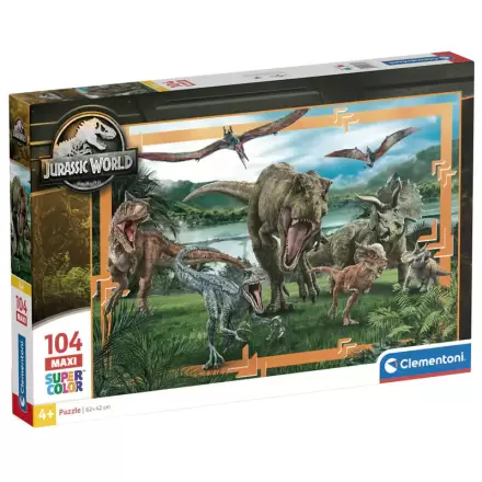 Jurassic World maxi puzzle 104 dílků termékfotója