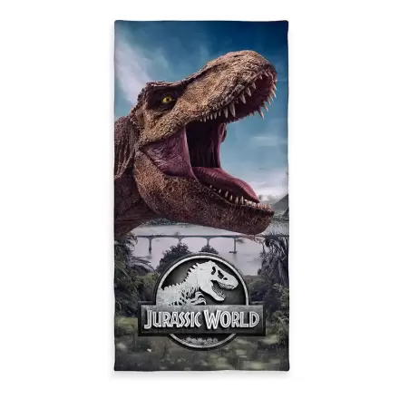 Jurassic World velurová osuška 75 x 150 cm fotografii produktu