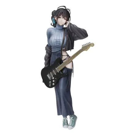 Juroku Illustration PVC soška Guitar Meimei šaty bez zad 26 cm fotografii produktu