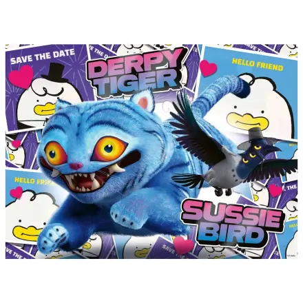 K-Pop Demon Hunters Derpy & Sussie XXL puzzle 100 dílků fotografii produktu