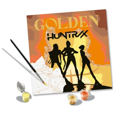 K-Pop Demon Hunters Golden CreArt sada na malování fotografii produktu
