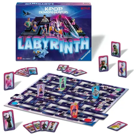K-Pop Demon Hunters Labyrinth desková hra fotografii produktu