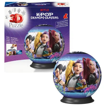 K-Pop Demon Hunters puzzle 3D Koule 72 dílků fotografii produktu