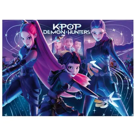 K-Pop Demon Hunters Rumi, Mira & Zoey XXL puzzle 300 dílků fotografii produktu