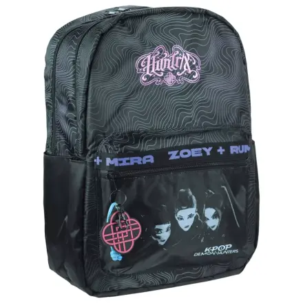 K-pop Demon Slayers Black Hunterx školní taška, taška 46 cm fotografii produktu